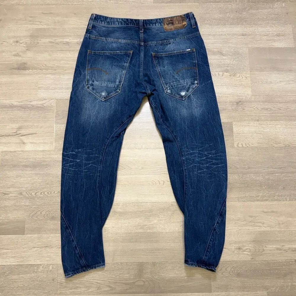 G-Star‎ RAW Arc 3D Tapered Jeans Mens 32x30 Distressed Denim (Actual 32x29)